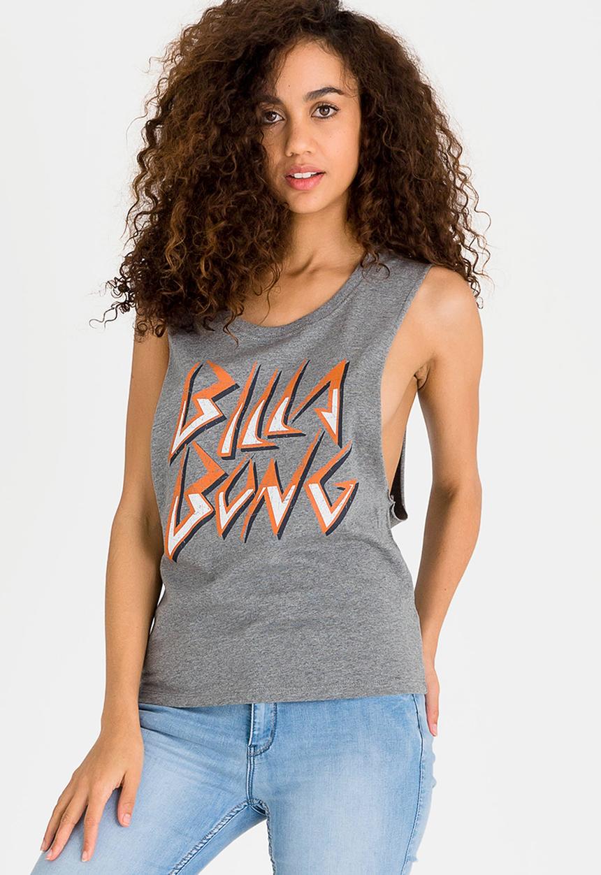 Billabong  - On Tour Muscle Tee Grey Melange