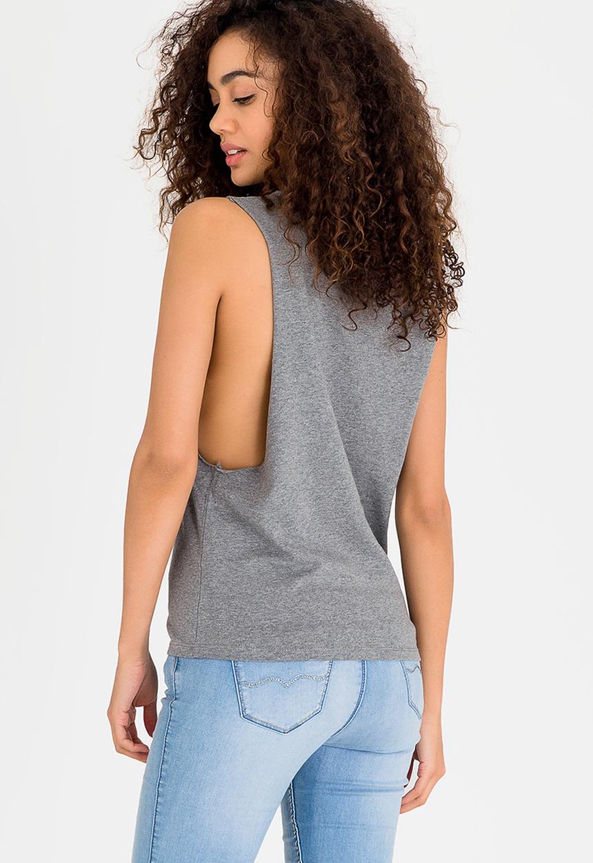 Billabong  - On Tour Muscle Tee Grey Melange