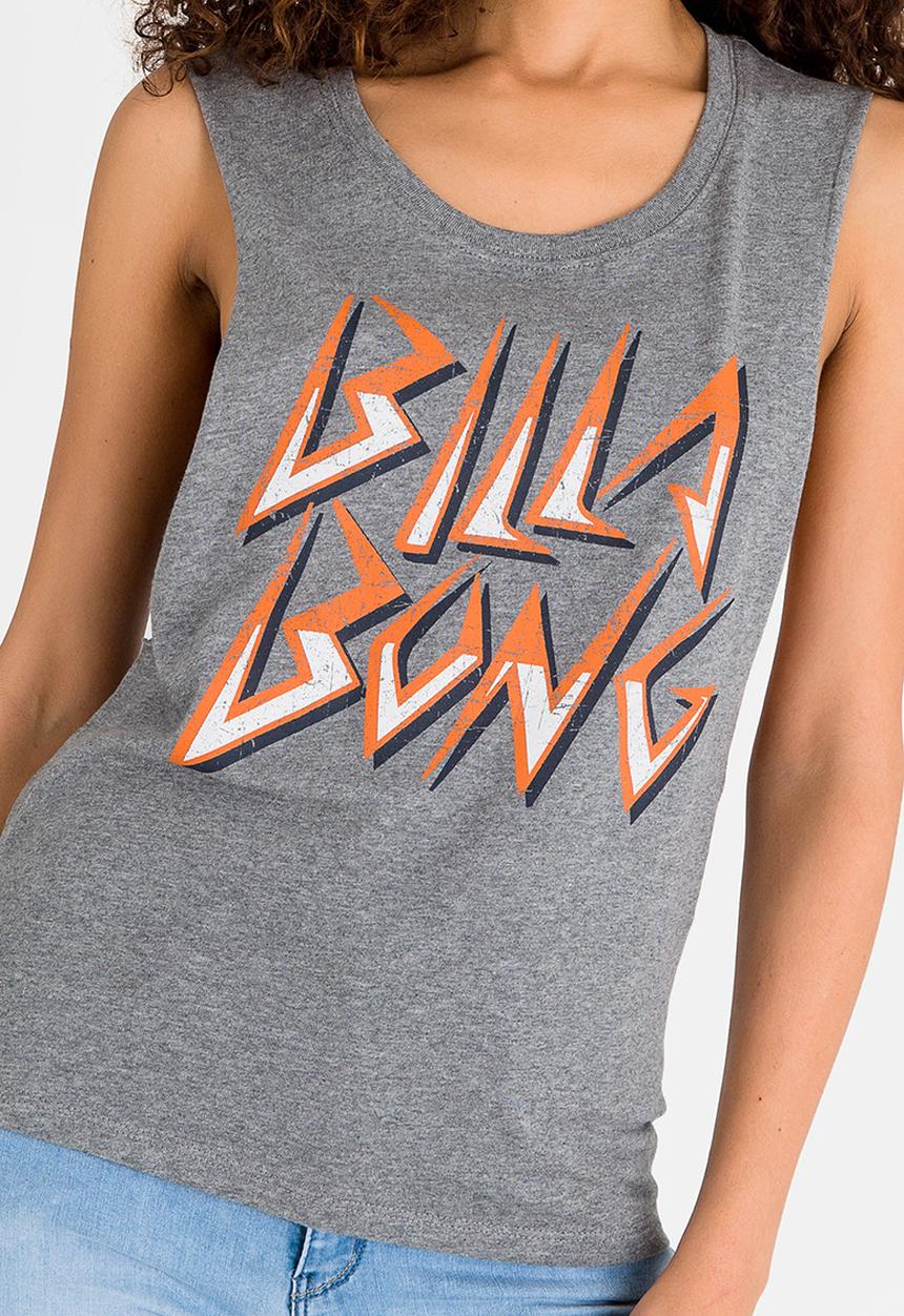 Billabong  - On Tour Muscle Tee Grey Melange