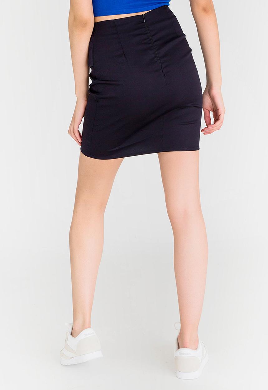 STYLE REPUBLIC - Tie Mini Skirt Navy