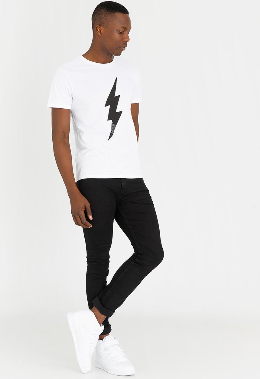 Levi’s® - Graphic Set-In-2 Lightning Bolt Tee White