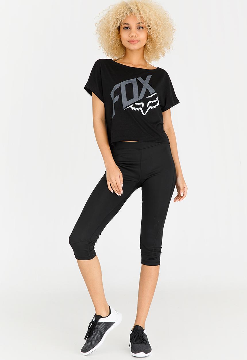 Fox - Closed Circuit Crop Black