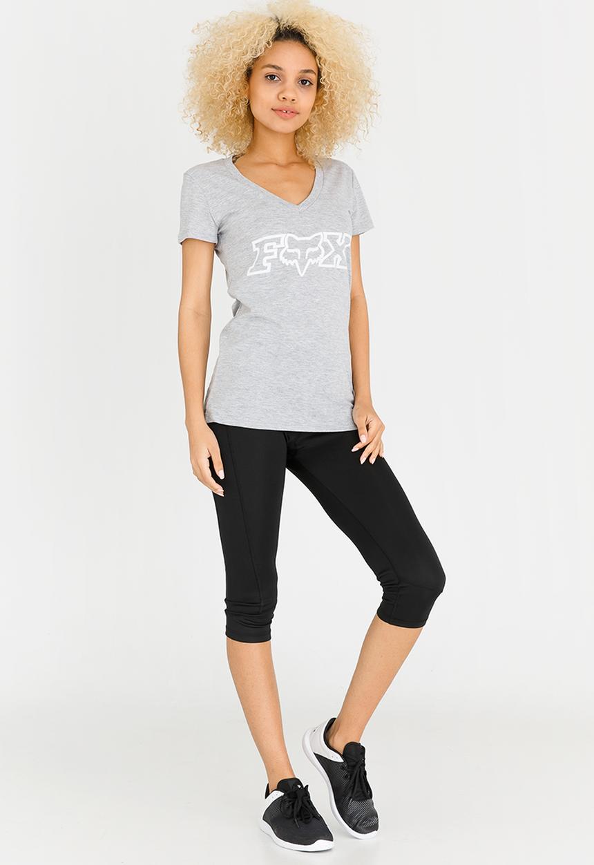 Fox - Cortex V-neck Tee Pale Grey