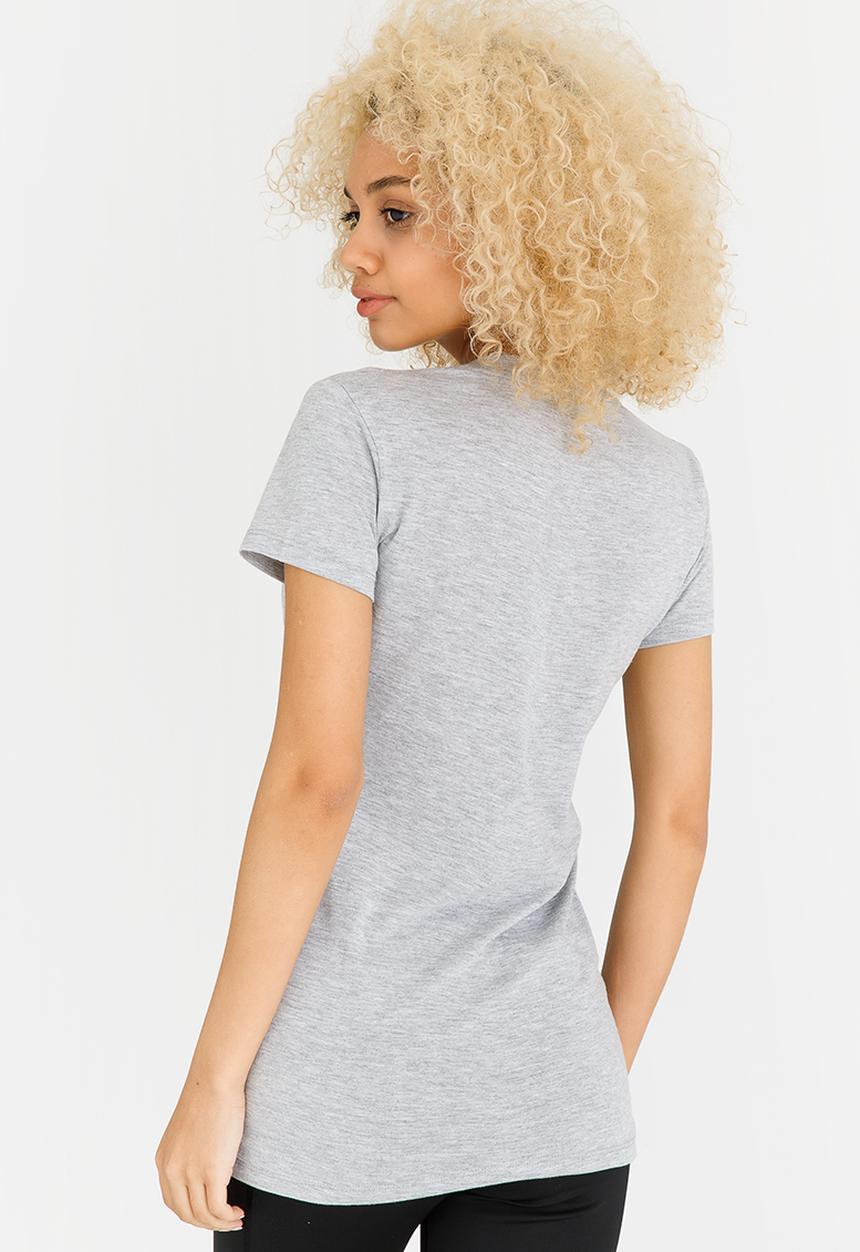 Fox - Cortex V-neck Tee Pale Grey