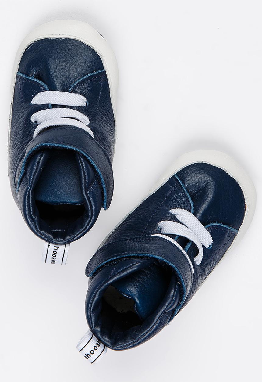 shooshoos - All Aboard  High  Top Sneaker Navy