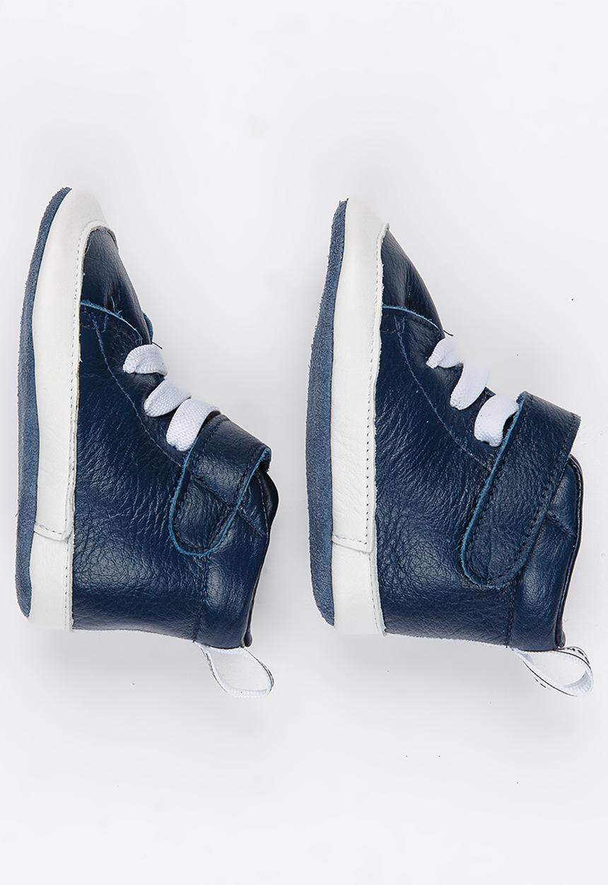 shooshoos - All Aboard  High  Top Sneaker Navy