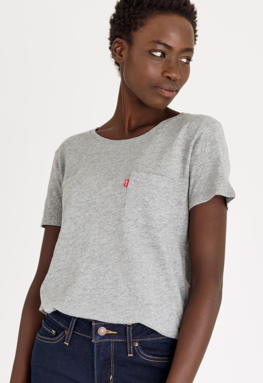 Levi’s® - Perfect Pocket Crew T-shirt Grey