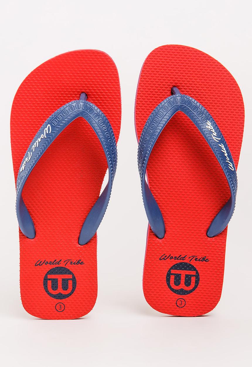 World Tribe - Ultimate Boys Flip Flops Red