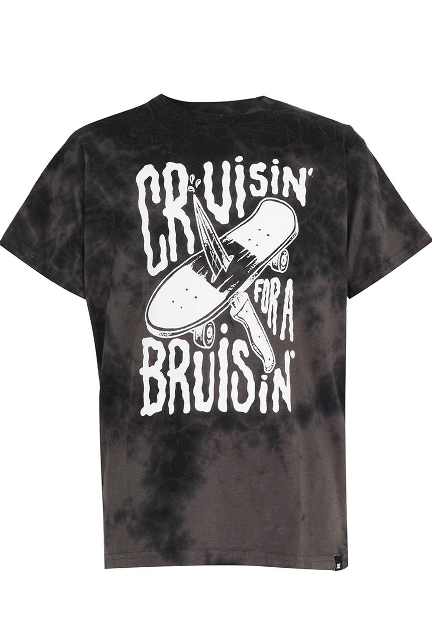 DC - Cruiser Bruiser  Short Sleeve Boys Tee Black