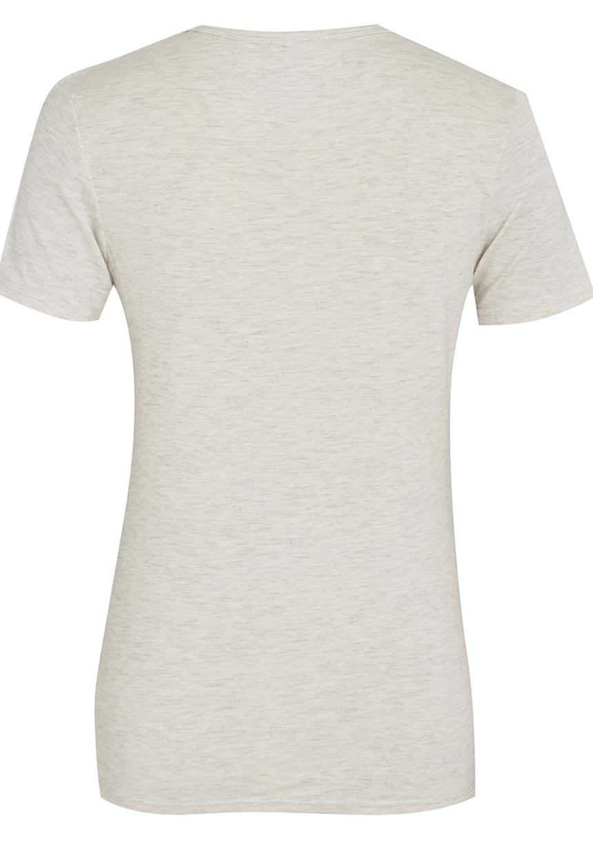 Name It - Printed Tee Pale Grey