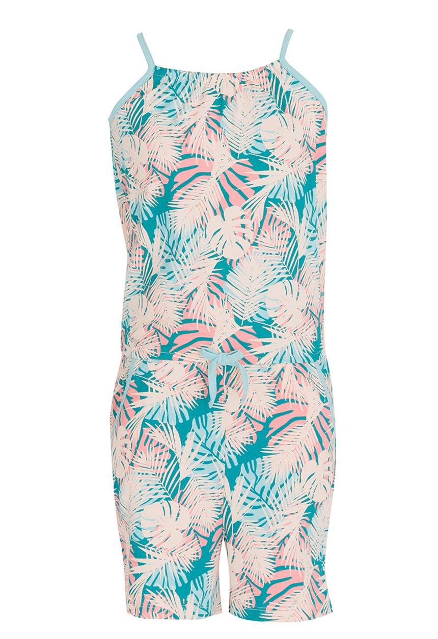 Name It - Girls Printed Playsuit Multi-colour