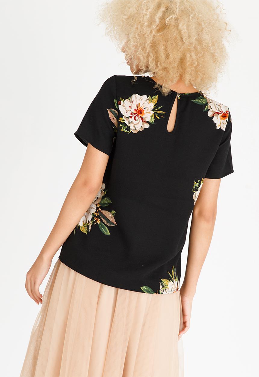 ONLY - Julie Short Sleeve Top Black