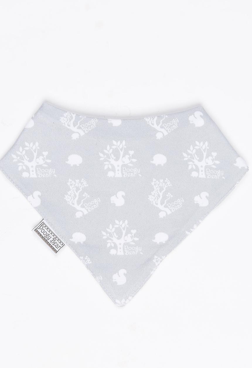 Poogy Bear - Woodlands Bib Grey