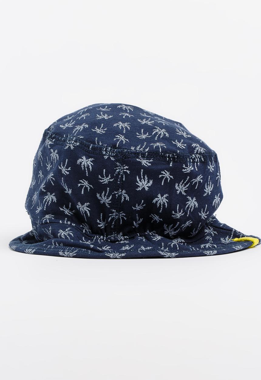 Name It - Printed Boys Hat Navy