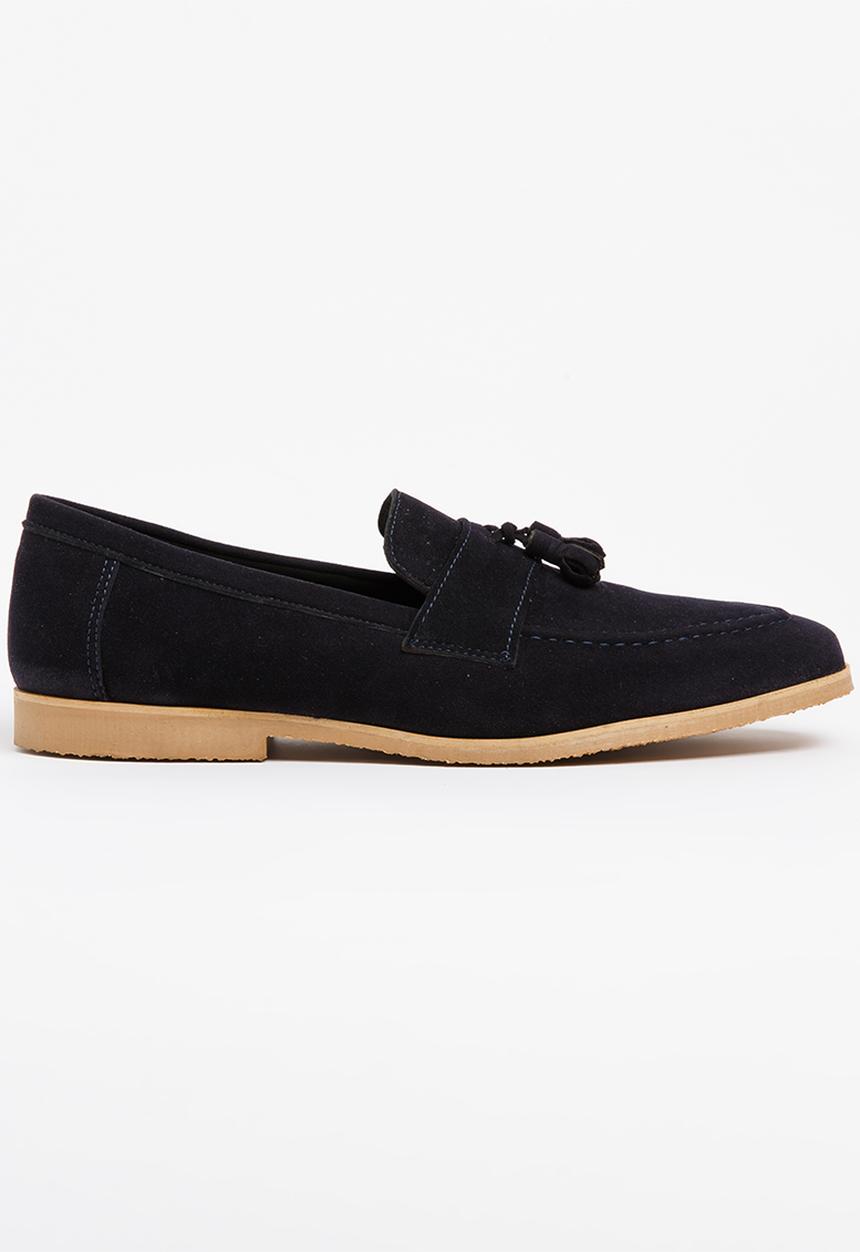 STYLE REPUBLIC - Tassel Moccassin Navy