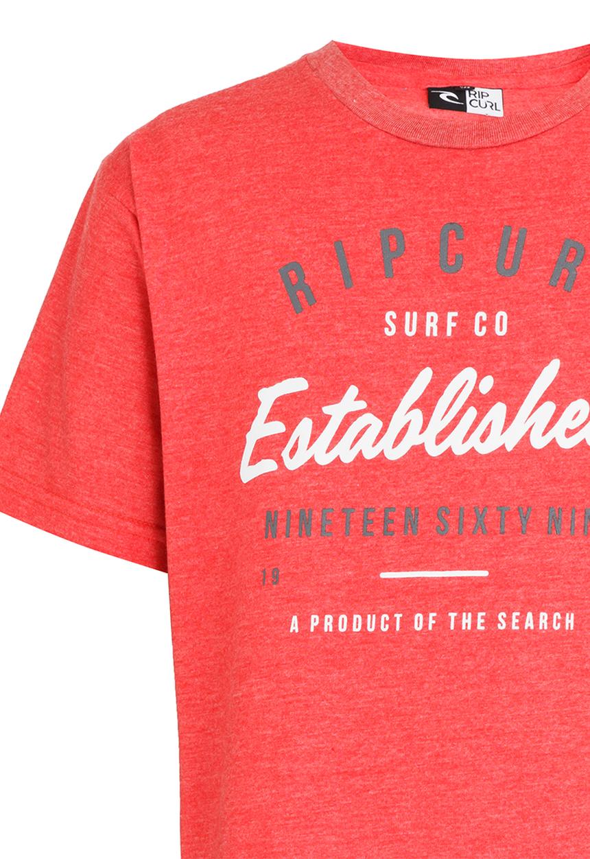 Rip Curl - Young Pioneer Tee Red