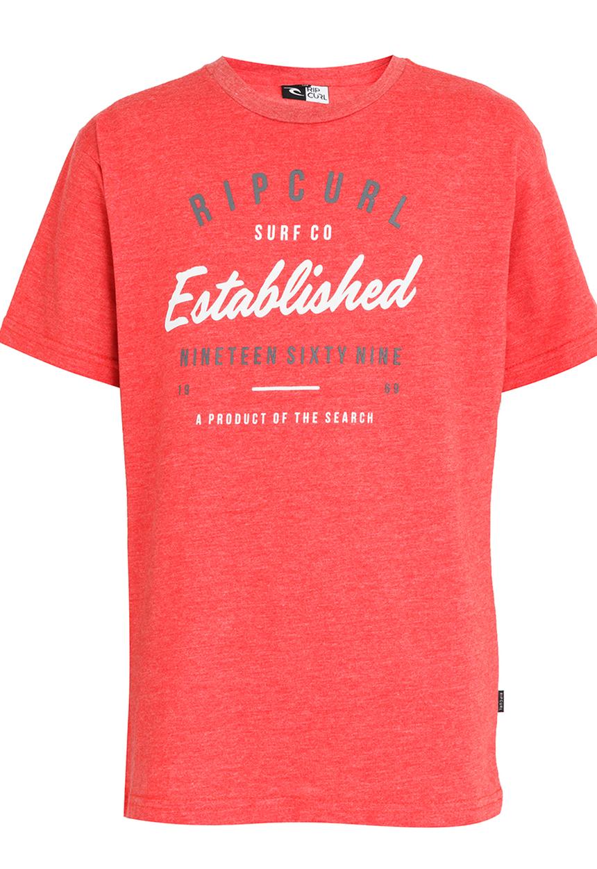 Rip Curl - Young Pioneer Tee Red