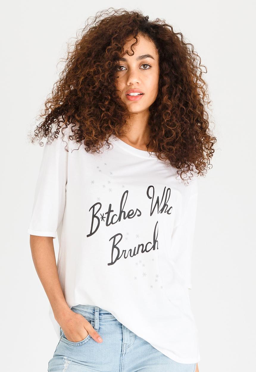GUESS - Guess Brunch Tee White