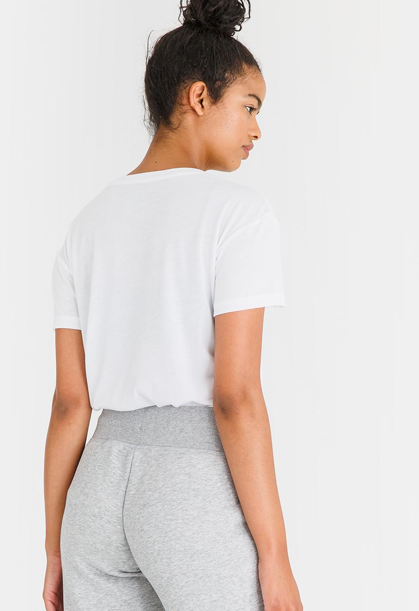 New Balance  - NB Logo T-shirt White