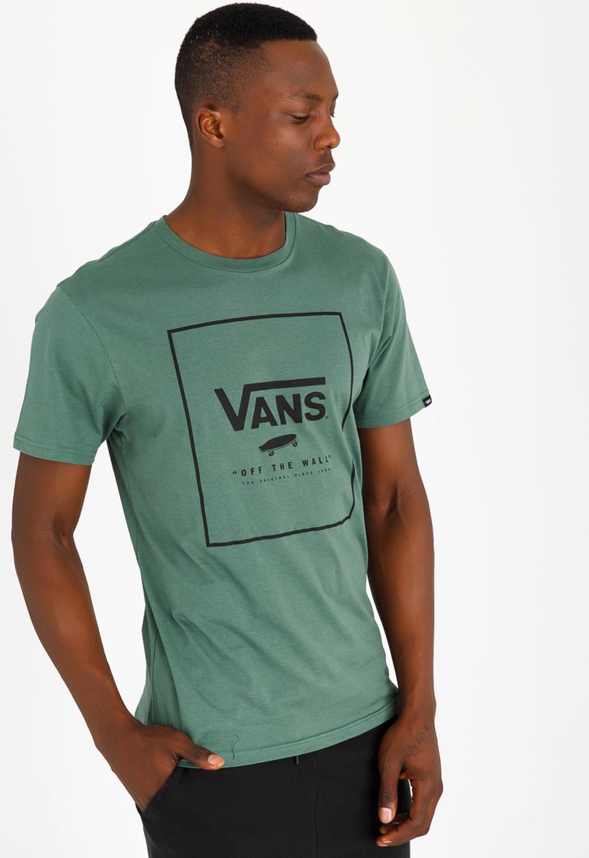 Vans - Print Box T Shirt Dark Green