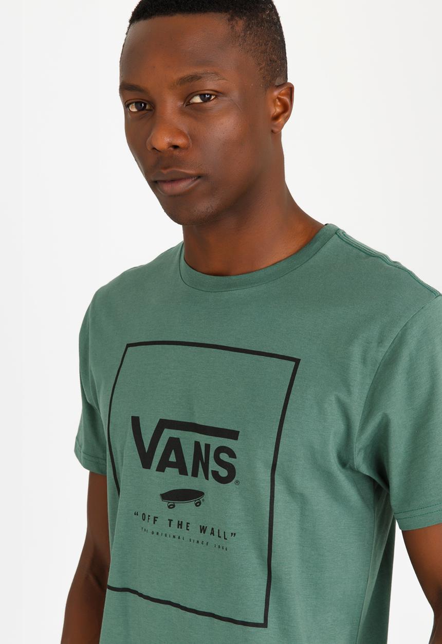 Vans - Print Box T Shirt Dark Green