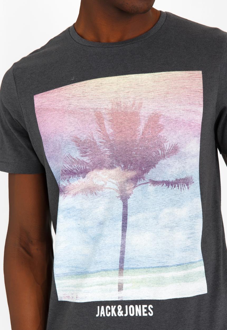 Jack & Jones - Creek Tee Charcoal