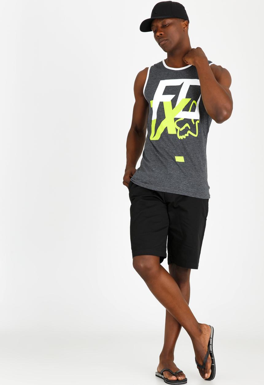Fox - Head Over Heels Vest Charcoal