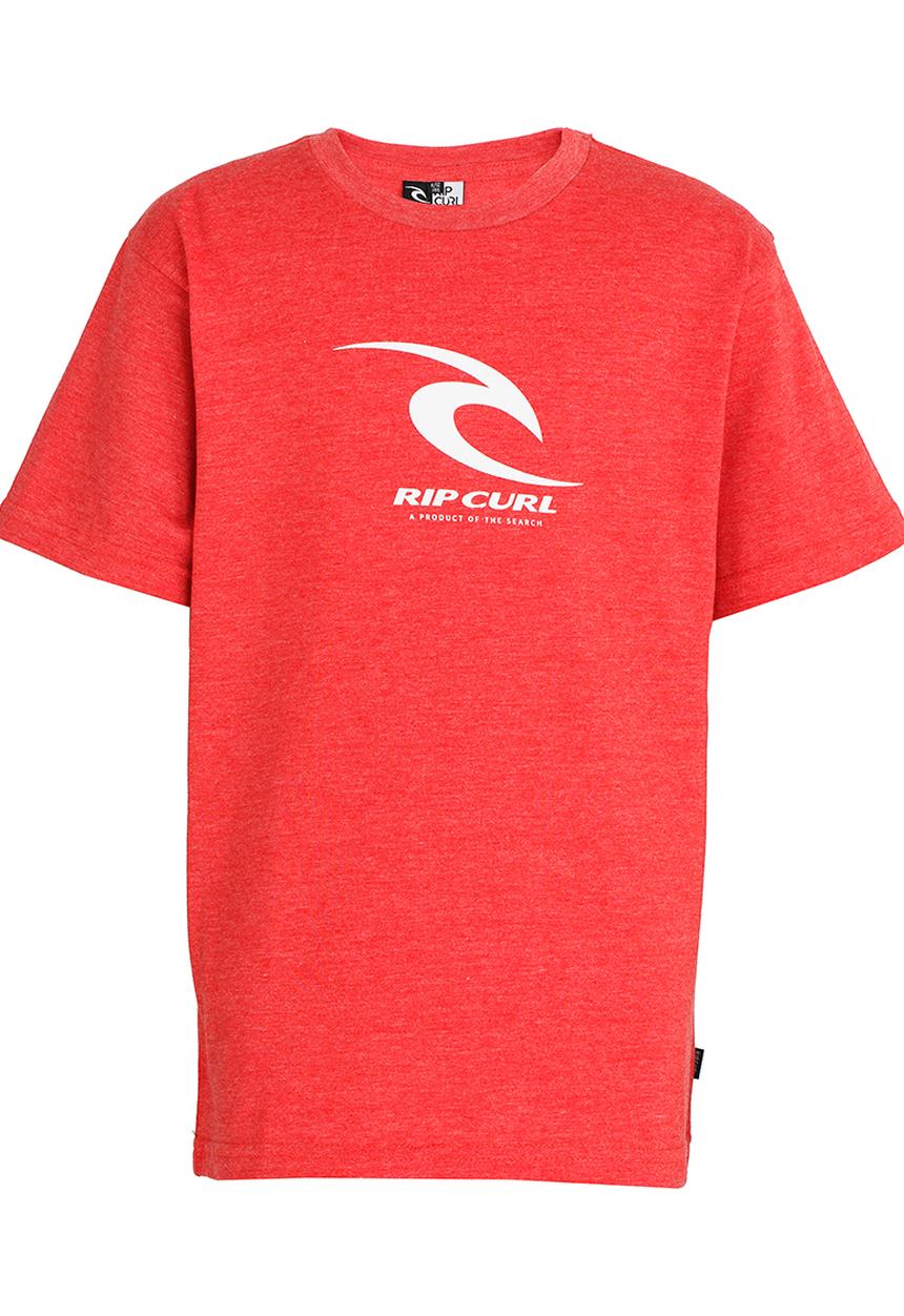 Rip Curl - Boys Icon Tee Red
