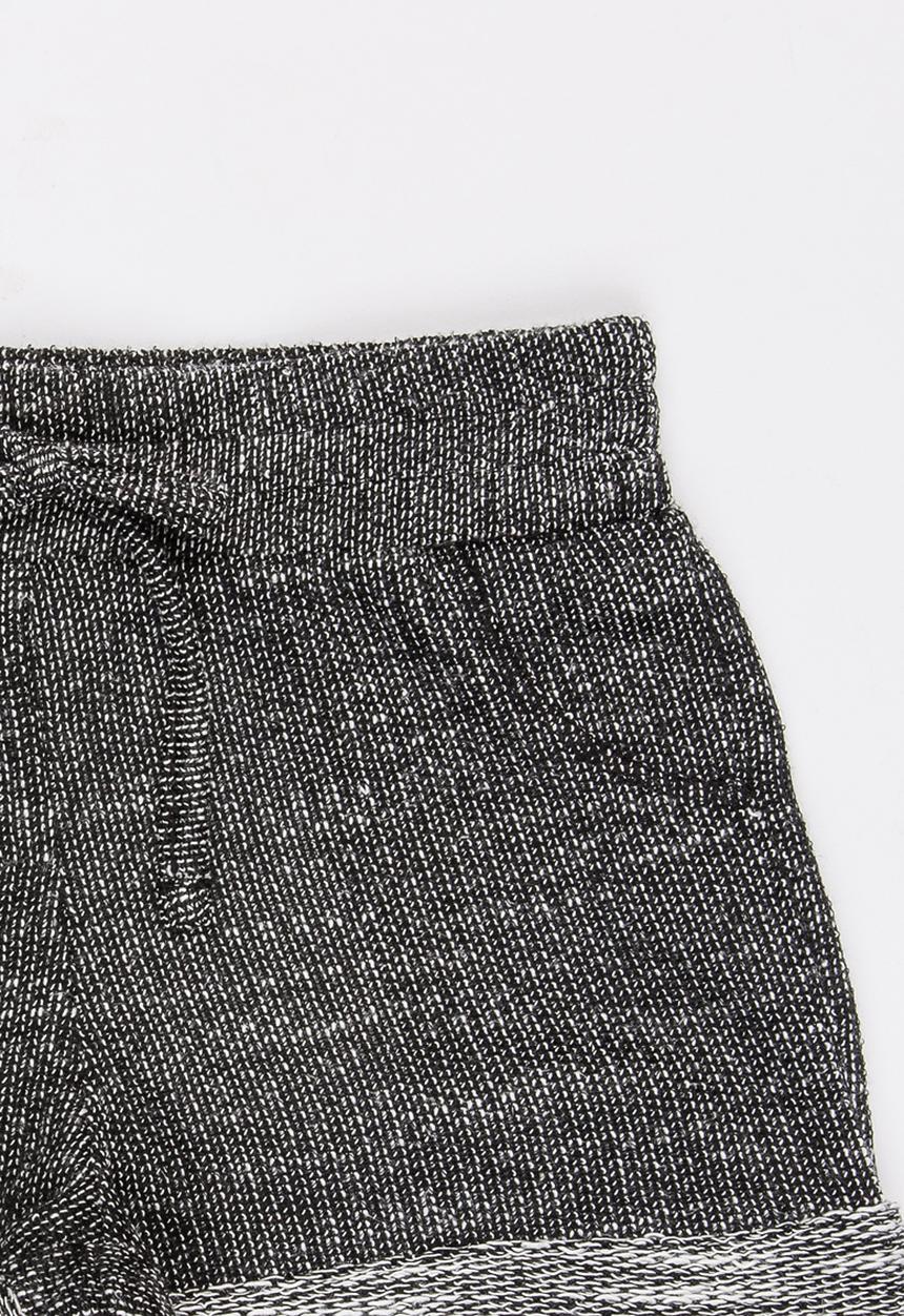 See-Saw - Girls Fleece Shorts Black