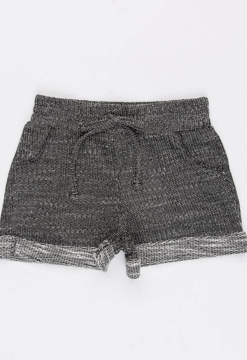 See-Saw - Girls Fleece Shorts Black