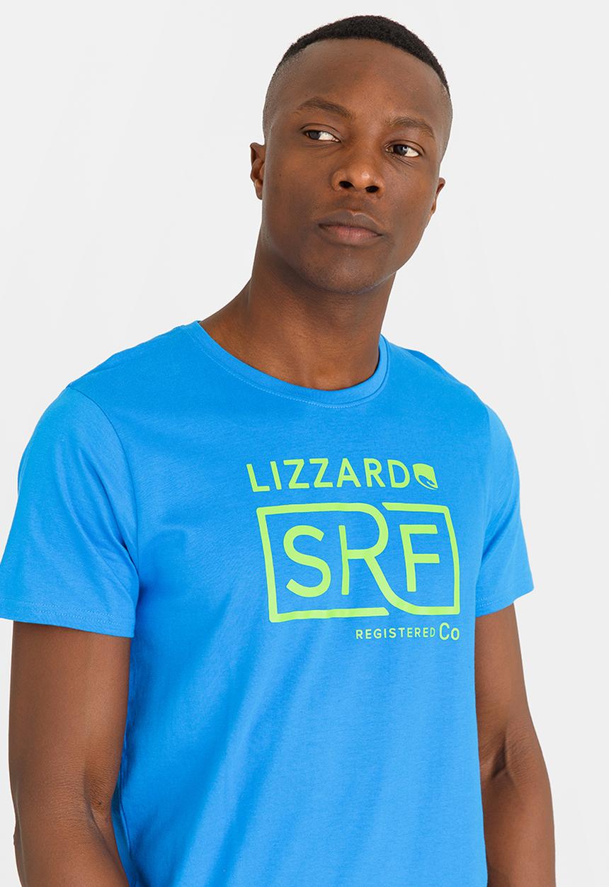 Lizzard - Jarrod Tee Mid Blue