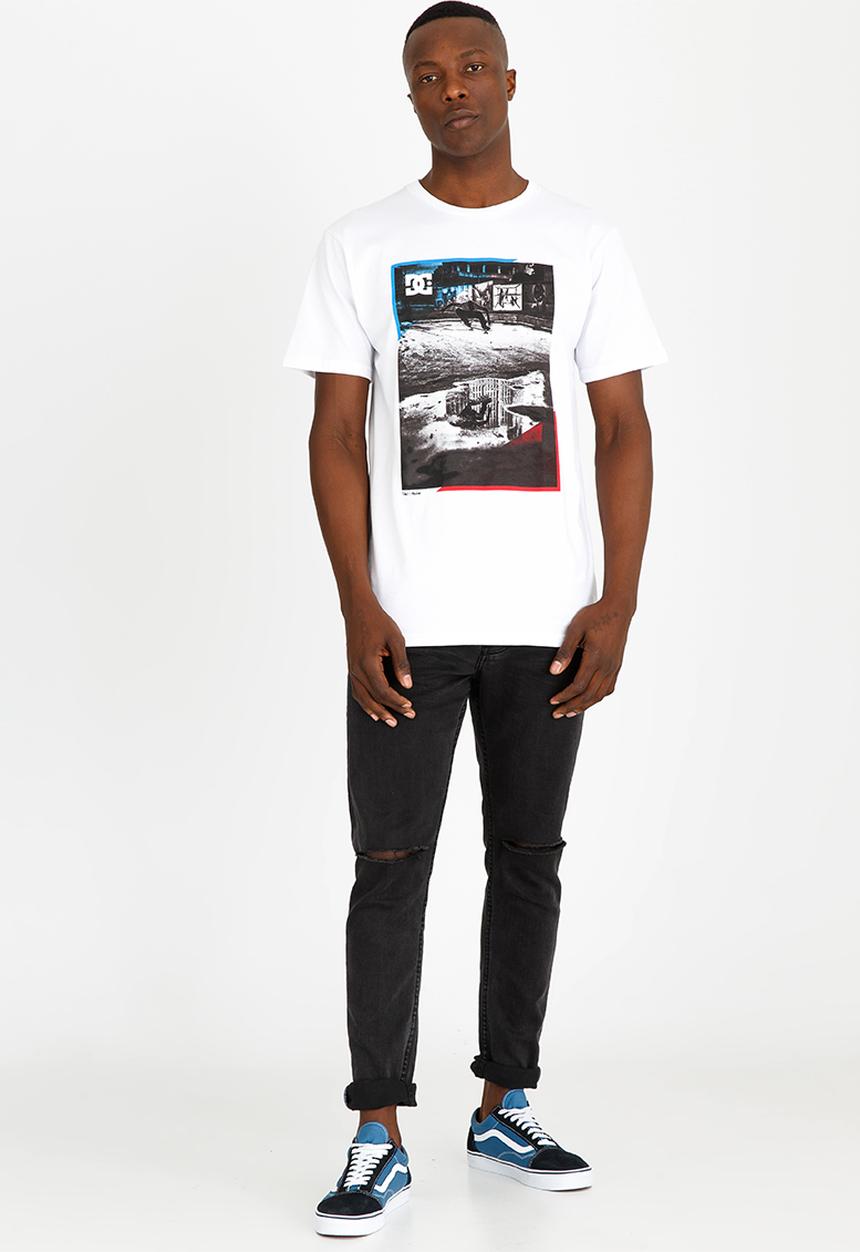 DC - Tiago Switch Ollie Short Sleeve Tee White