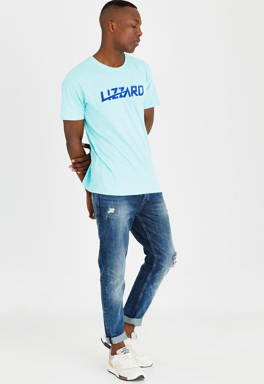 Lizzard - Firman Tee Blue