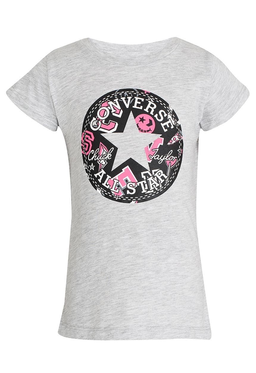 Converse - Print Fill C.T.P Tee Pale Grey