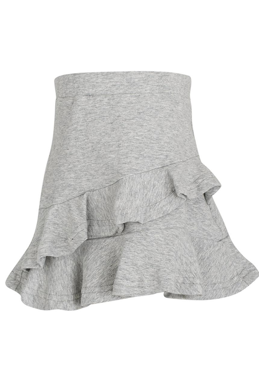 See-Saw - Frill Skirt Grey