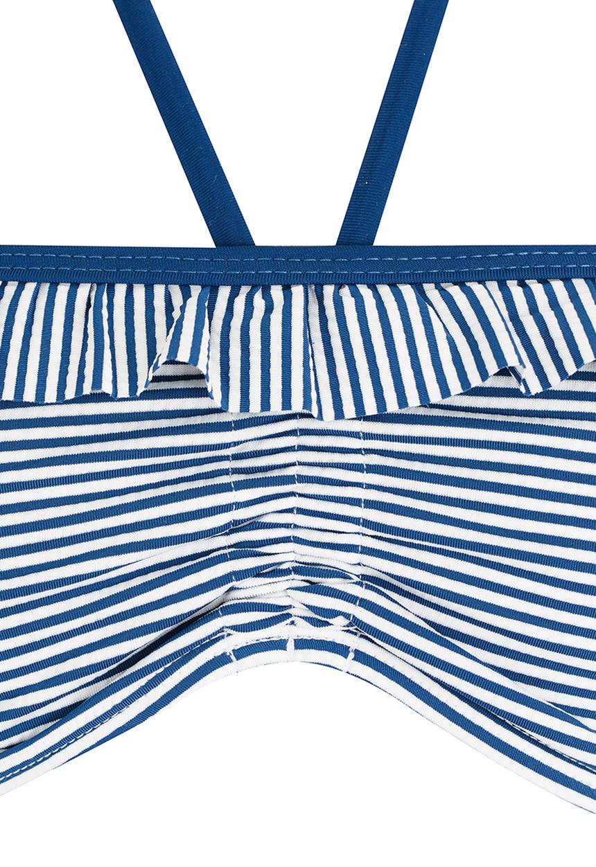 Pop Candy - Stripe Bikini Blue