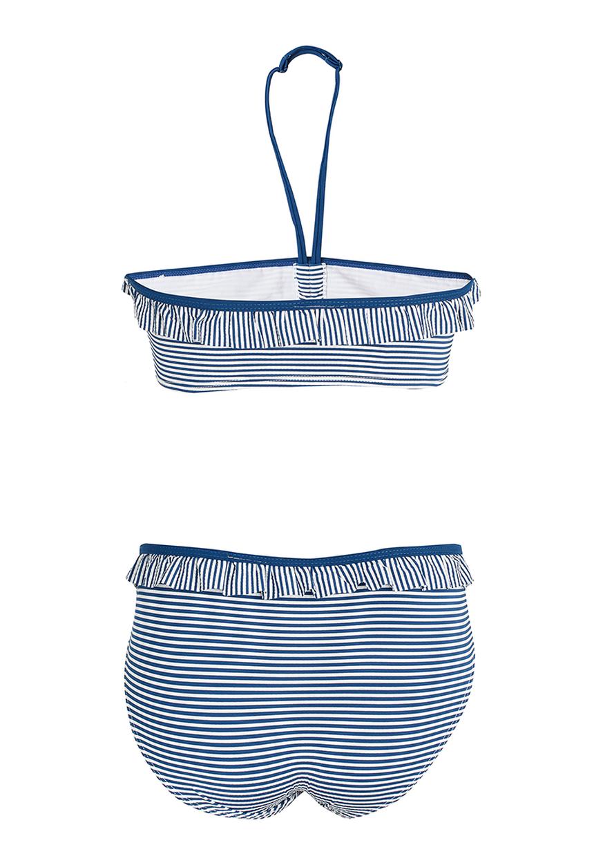 Pop Candy - Stripe Bikini Blue