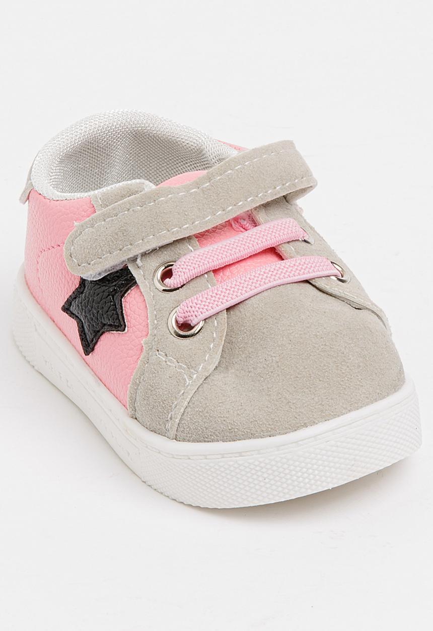 Pop Candy - Girls Combo Sneaker Pale Pink