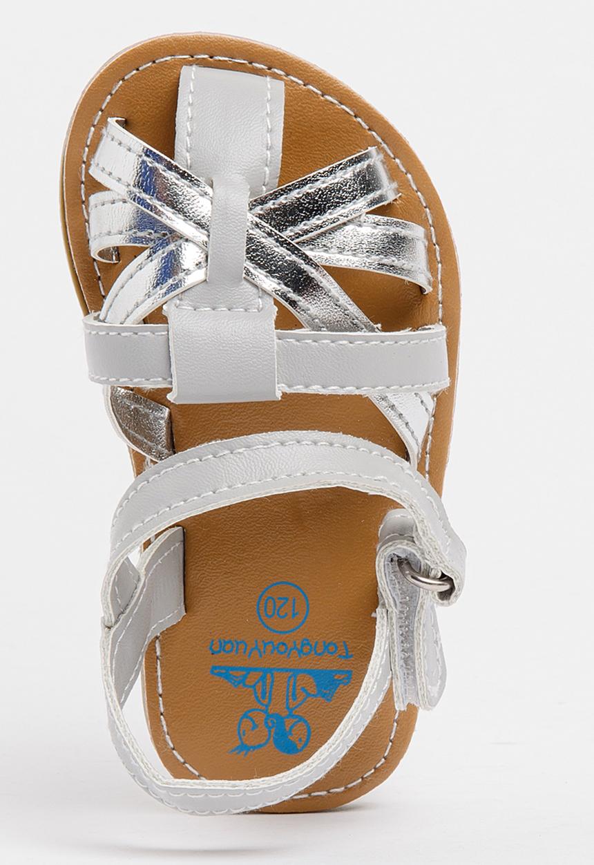 Pop Candy - Strappy Sandals Silver