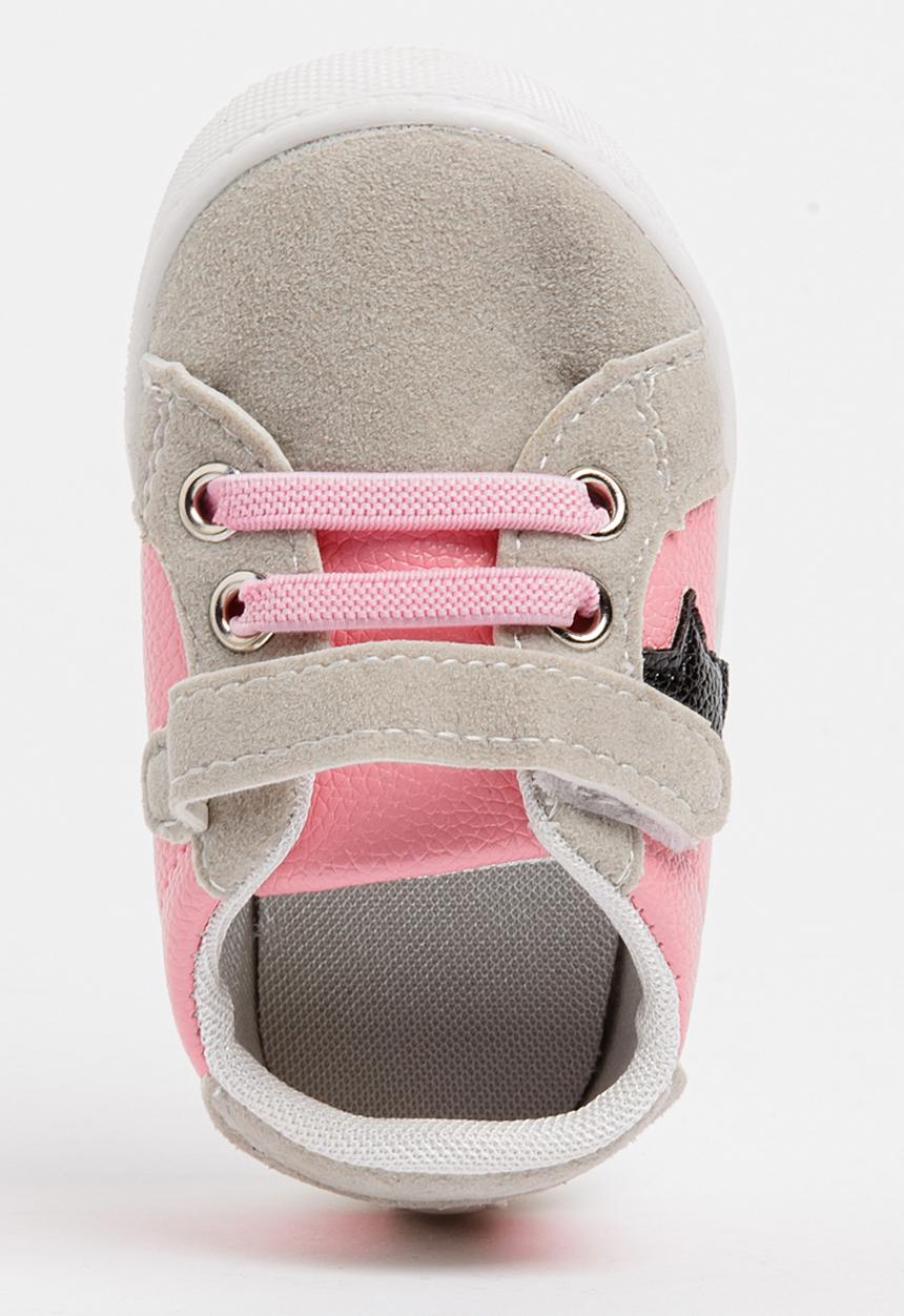 Pop Candy - Girls Combo Sneaker Pale Pink