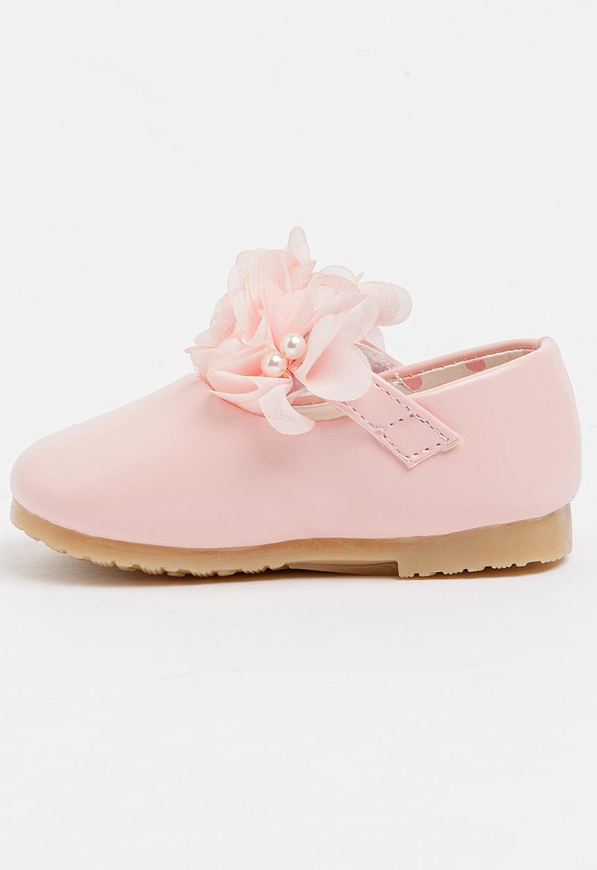 Pop Candy - Flower Pumps Pale Pink
