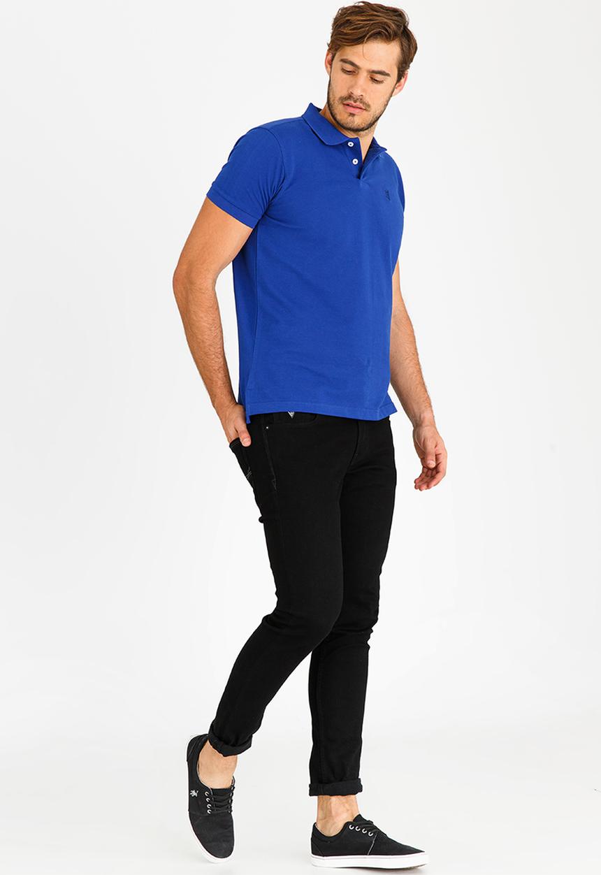 Pringle of Scotland - St Augustine Styled Golfer Cobalt