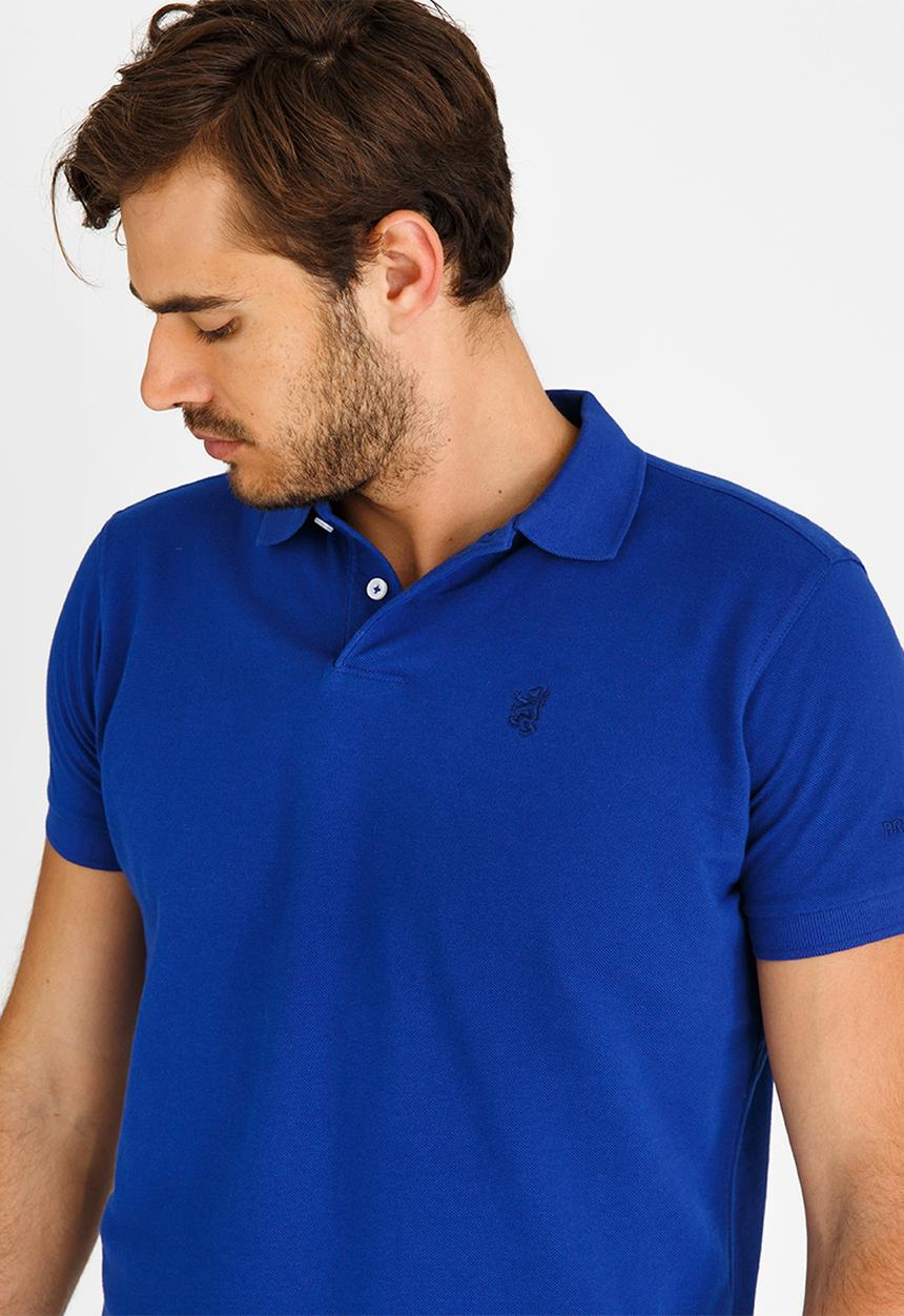 Pringle of Scotland - St Augustine Styled Golfer Cobalt