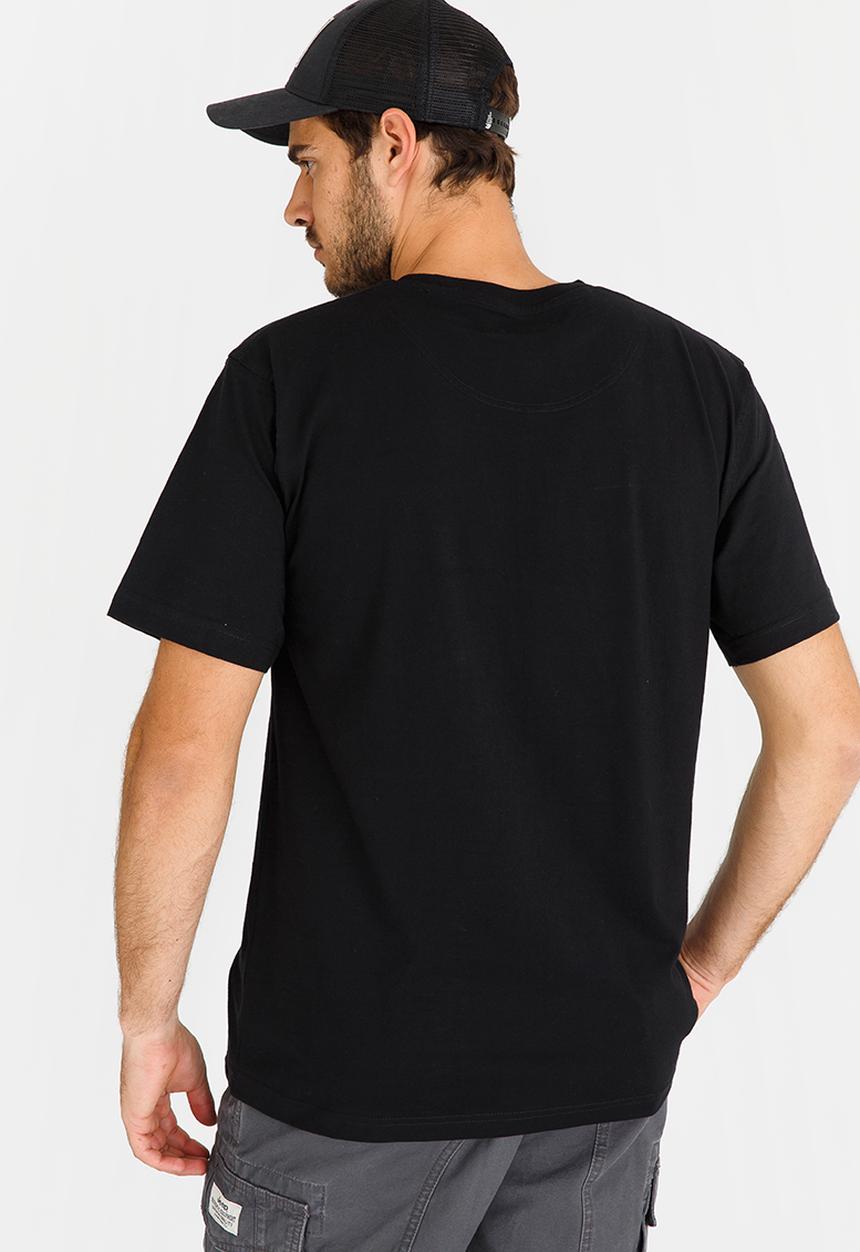 JEEP - Printed T Shirt Black