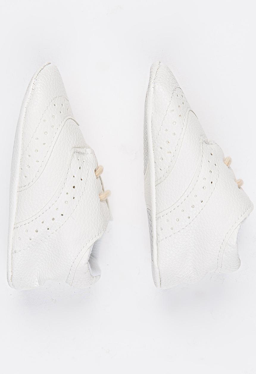 Pop Candy - Boys Brogues Shoe White