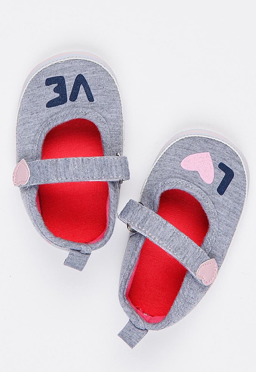 Pop Candy - Love Pumps Grey