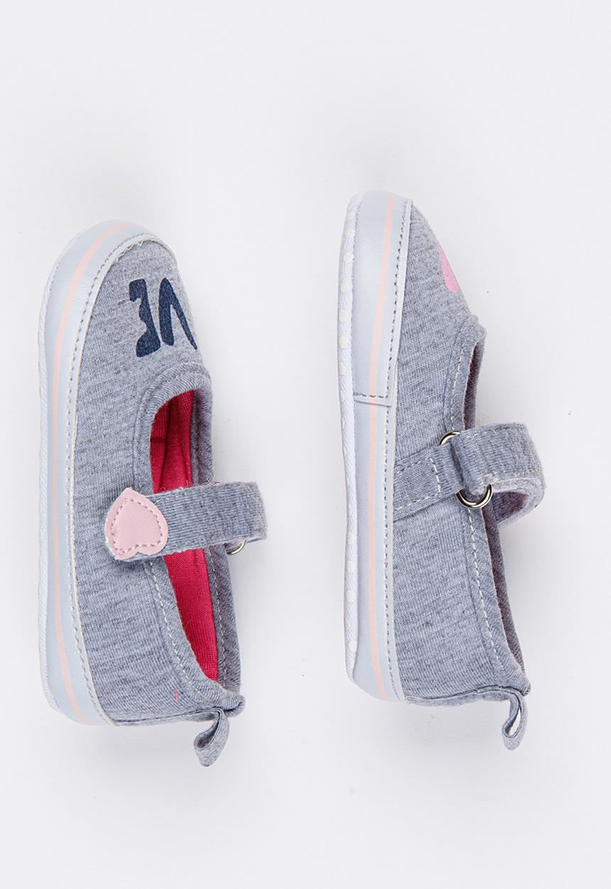 Pop Candy - Love Pumps Grey