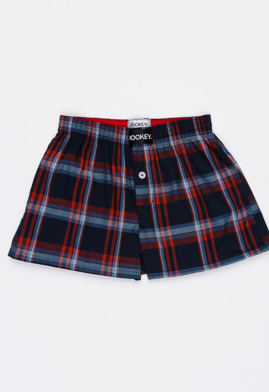Jockey - 2 PK Boys Woven Boxer Multi-colour