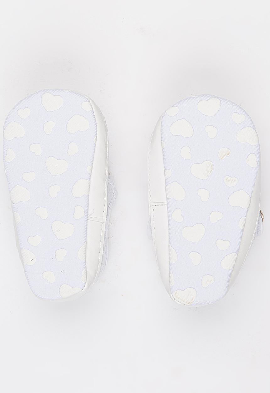 Pop Candy - Anglaise Mary Janes Pump White