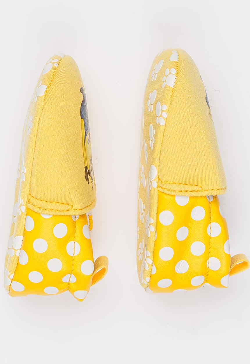 Pop Candy - Printed Slippers Yellow